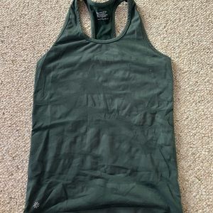 Green Camouflage Athleta Tank Top